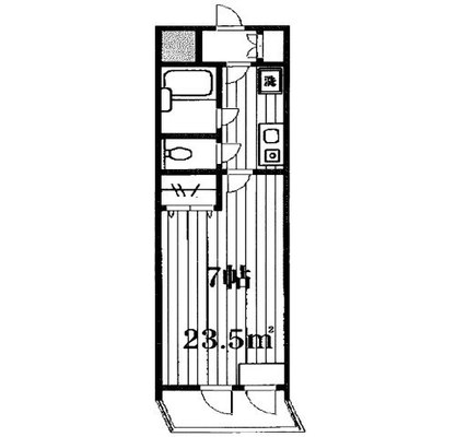 東京都文京区水道2丁目 賃貸マンション 1K