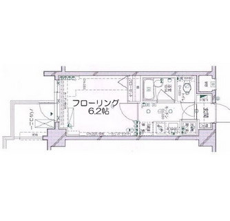 東京都新宿区早稲田鶴巻町 賃貸マンション 1K