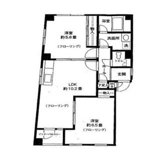 東京都文京区関口３丁目 賃貸マンション 2LDK