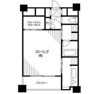 東京都新宿区山吹町 賃貸マンション 1K