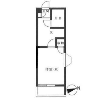 東京都新宿区神楽坂６丁目 賃貸マンション 1K