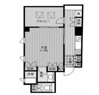 東京都新宿区新小川町 賃貸マンション 1K