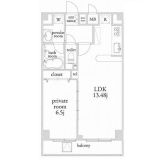 東京都新宿区早稲田鶴巻 賃貸マンション 1LDK