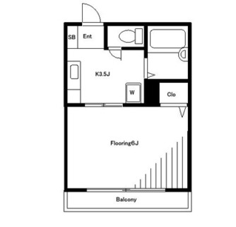 東京都文京区関口２丁目 賃貸マンション 1K