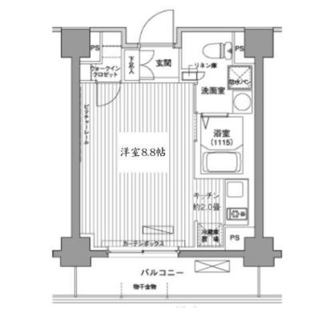 東京都文京区小日向４丁目 賃貸マンション 1R