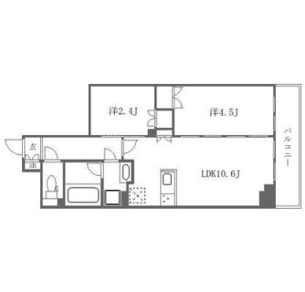 東京都文京区水道２丁目 賃貸マンション 2LDK