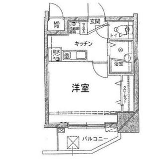 東京都新宿区弁天町 賃貸マンション 1K