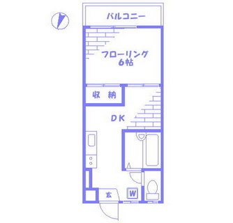 東京都文京区春日２丁目 賃貸アパート 1DK